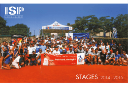 STAGES 2014 - 2015