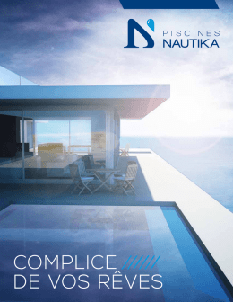 télécharger la brochure - Nautika, fabricant de piscine en fibre de verre