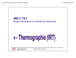 Thermographie (IRT)