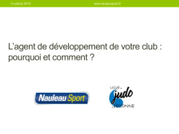 Agent de développement par Nauleau Sport
