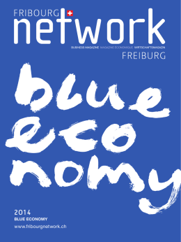 download the magazine (pdf) - Fribourg Network Freiburg