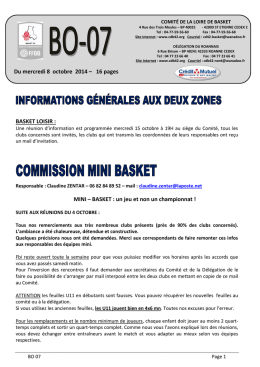 BO 07 2014-2015 - Marcigny Basket Club
