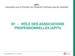 APITI - Union française des industries pétrolières