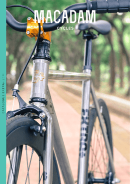 Le catalogue - Macadam cycles