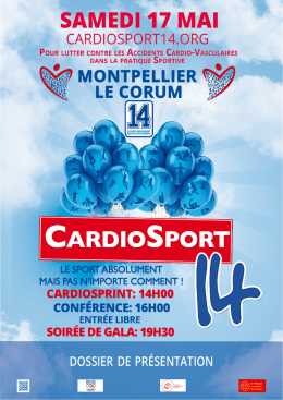Présentation CardioSport14 Montpellier