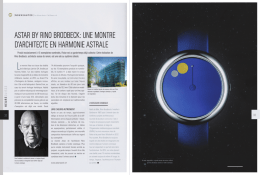Magazine Heure Suisse-ETE 2014