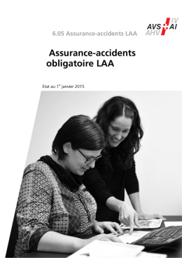 6.05 - Assurance-accidents obligatoire LAA