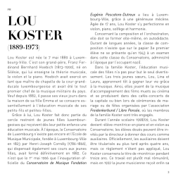 LOU KOSTER - AR RE-SE