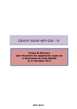 GRANT MAW-607-G01 – H