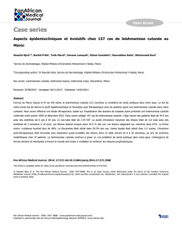 Case series - The Pan African Medical Journal