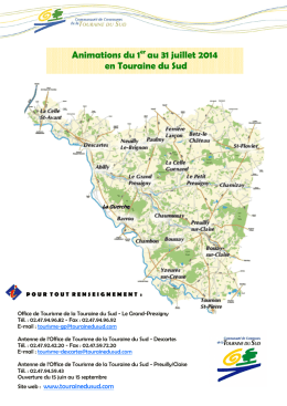 newsletter-juillet-2.. - Communauté de Communes de la Touraine