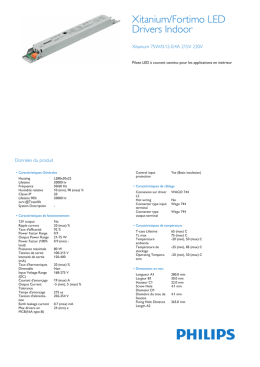 Product Leaflet: Xitanium 75W/0.12-0.4A 215V