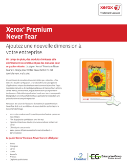 Xerox® Premium Never Tear