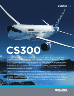 Fiche Technique CS300 - Press.CommercialAircraft.Bombardier.com