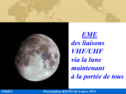 F6BEG Présentation REF69 du 6 mars 2014 10 EME