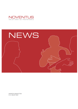 Noventus Newsletter - Noventus PensionPartner AG