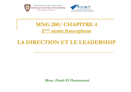 MNG 200 CHAP 4 LEADERSHIP COMPLET[Mode de