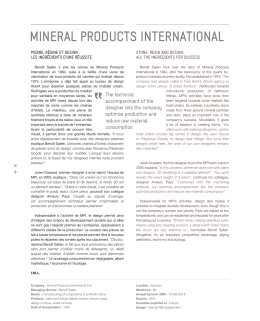 Mineral Products international