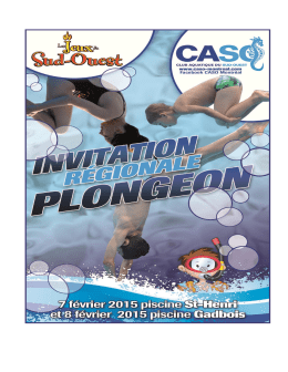 Invitation - Plongeon Québec