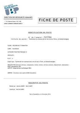 ESPE - TECH BAP A (pdf, 179.5 ko) - Université Blaise