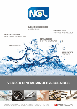 flyer optique_FR-LR - NGL Cleaning Technology