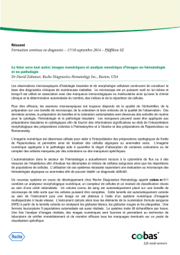 Résumé - Roche Diagnostics (Schweiz) AG