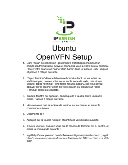 Ubuntu OpenVPN Setup