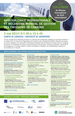 11e COLLOQUE - Réseau francophone de droit international (RFDI)