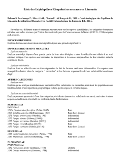 OCR Document - Société Entomologique du Limousin