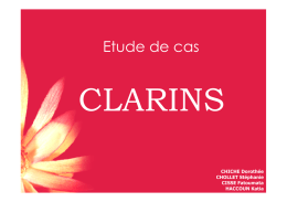 clarins-marketing-mix [Lecture seule] [Mode de compatibilité]