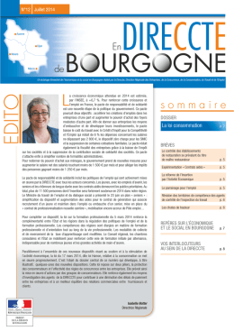 En DIRECCTE de Bourgogne- juillet 2014 (pdf