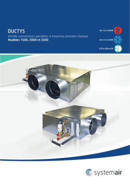 DUCTYS 2500 - Systemair