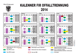 Kalenner fir Offalltrennung 2014 vers.2