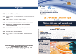 Dépliant-Programme pdf - ENSP
