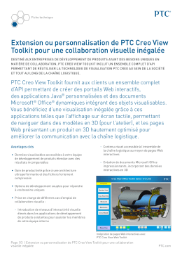 PTC Creo View Toolkits