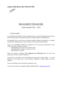 Réglement financier 2014-2015Fichier PDF - Rocroy Saint