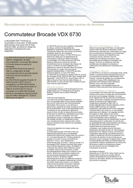 Commutateur Brocade VDX 6730