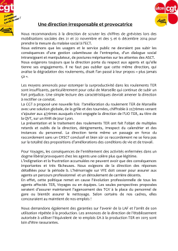 grève décembre 2014 - Cheminots CGT Marseille