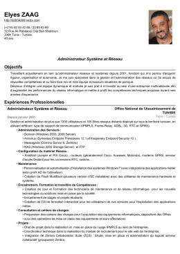 Version PDF - Administrateur Système et Réseau