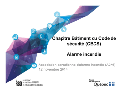 9. - Code de sécurité du Québec (CBCS)