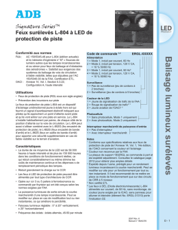 Fiche technique: ERGL-L (pdf)