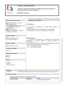Document PDF - Gallilex - Fédération Wallonie