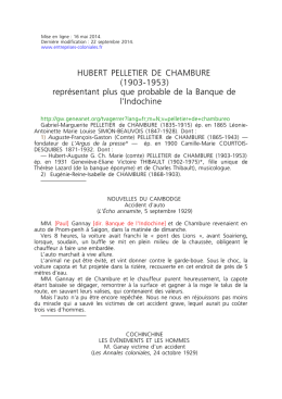 Chambure_(Hubert_de).. - Les entreprises coloniales françaises