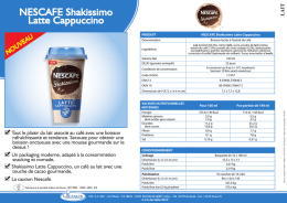 NESCAFE Shakissimo Latte Cappuccino