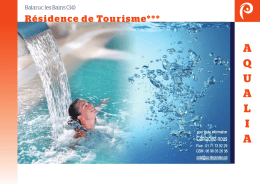 34 Balaruc les Bains - Aqualia - Programme immobilier, acheter