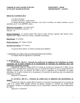 CR 4 novembre 2013 - Saint Nazaire en Royans