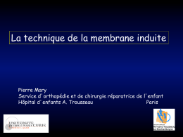Reconstruction Osseuse - Membrane Induite - Mary - 15-09-2014