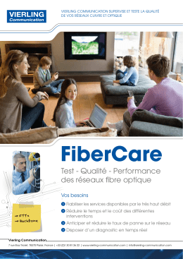 FiberCare - VIERLING Communication