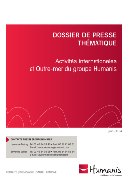 Télécharger - Humanis International