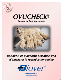 Brochure Ovucheck
